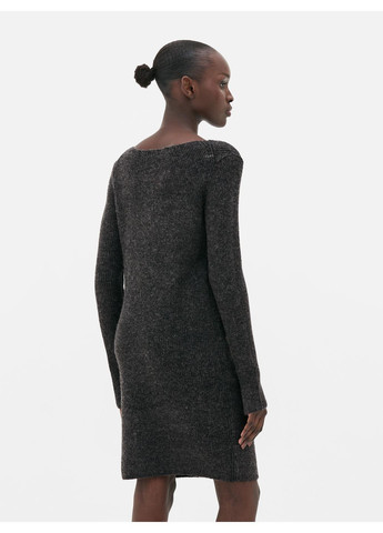 Темно-сіра сукня демісезон,темно-сірий меланж, Primark