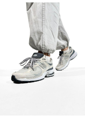 КРОСІВКИ ЖІНОЧІ NEW BALANCE 2002R GREY V3 НЬЮ БЕЛАНС 2002R No Brand сірі демісезони (368885154)