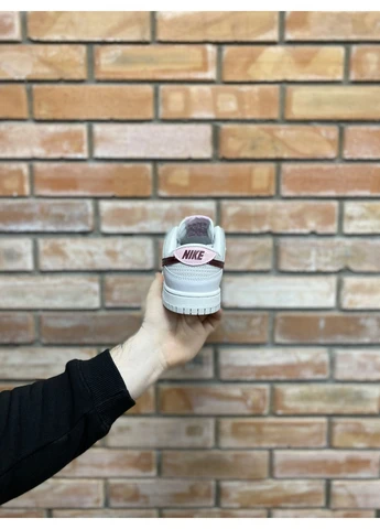 Кросівки жіночі Nike Dunk Low Sail Burgundy Crush | Найк СБ Данк білі No Brand білі демісезони (401726495)
