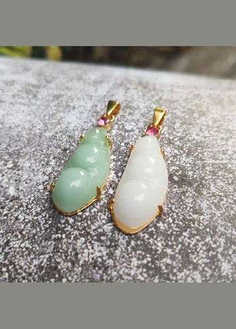 Кулон Фасоль, фисташкофого цвета No Brand (276328622)