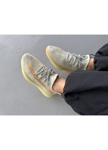 Кросівки жіночі Adidas Yeezy Boost 350 V2 Ludmark Full Reflective | Адідас Ізі Буст 350 бежеві No Brand бежеві демісезони (370149914)