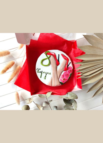 Крафтовый медовый пряник для девушки на 8 Марта. No Brand (318695527)