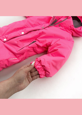 Дитячий зимовий комбінезон для дівчинки із з’ємним капюшоном (1OVE-FL-52-10248) Marakas (362464710)