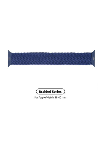 Ремешок Braided Solo Loop для Apple Watch 38/40/41mm Size 4 (132 mm) (ARM58067) ArmorStandart (259967725)