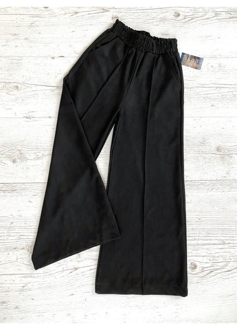 Дитячі шкільні штани-палаццо для дівчинки (0073) Чорні Odri (362667992)