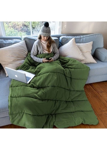 Спальний мішок Naturehike F150 NH22MSD05 Лівий (190 x 75см) Зелений No Brand (332635803)