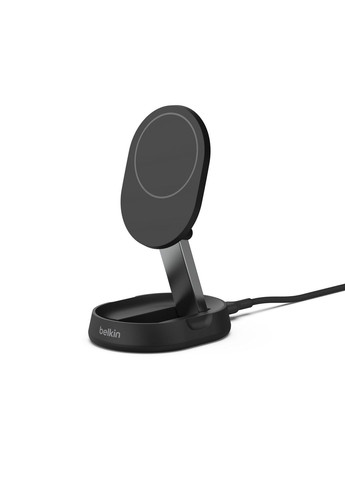 Зарядне бездротовий пристрій 15Вт Magnetic Stand Qi2, чорний Belkin (315435691)