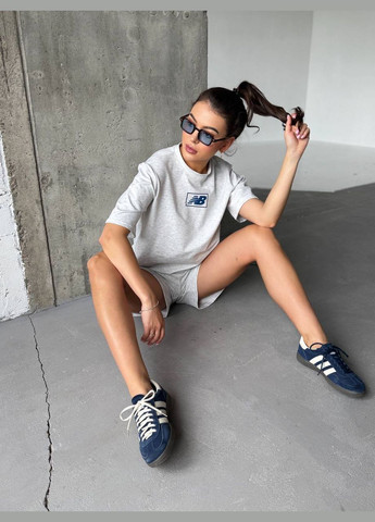 Женский спортивный костюм свободного кроя футболка и шорты. MonCher (333932288)