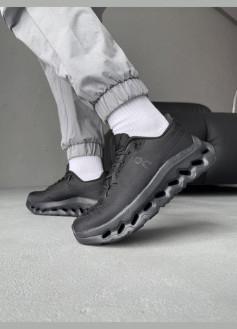 Чорні Осінні кросівки чоловічі loewe x cloudtilt total black | лоеве чорні No Brand