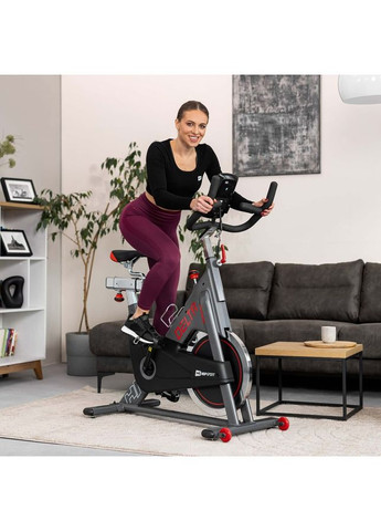 Спінбайк HS-065IC чорно-сірий Delta Hop-Sport (361952819)