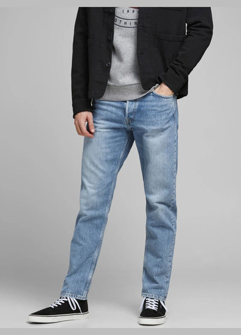 Голубые демисезонные джинсы CHRIS ORIGINAL CJ 920 NOOS RELAXED FIT JACK&JONES