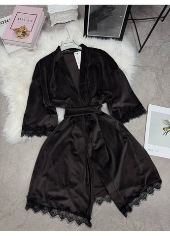 Женский велюровый халат FINO Mode (371403693)