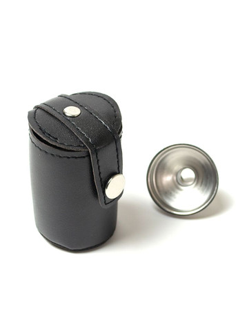 Подарункова фляга "Герб ЗСУ" металева 7 oz з чарками та чохлом для чарок No Brand (365820392)