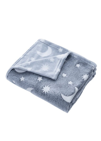 Детский плед Magic со светящимся светящимся эффектом в темноте, 120х150 см No Brand (362694386)