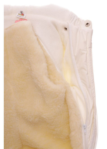 Комбинезон Трансформер на холлофайбере Евро молочный без логотипа 92 см (51876) BABYKROHA (315424049)