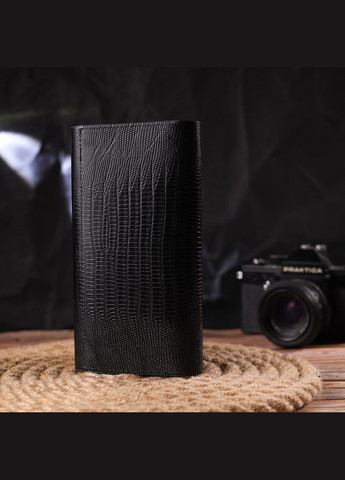 Фактурный вместительный женский кошелек из натуральной кожи 21664 Canpellini (329147939)