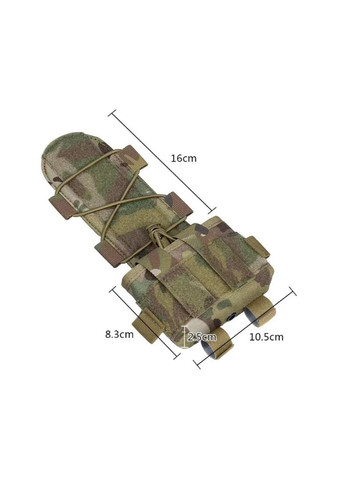(IG-BG3525-MC) подсумок контрвага для шлема Helmed Battery Pouch IDOGEAR (302089805)