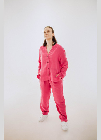 Фуксиновая (цвета Фуксия) рубашка CherryWave