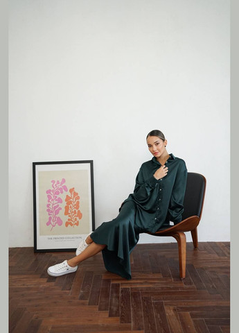 Зелена блуза Lilove