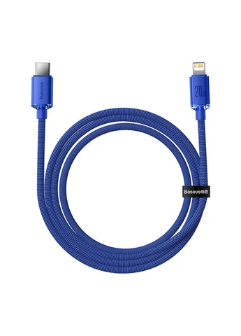 Дата кабель (m497057) Baseus USB-C to Lightning 1.2m 20W blue (367068936)