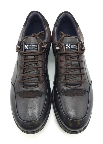Чоловічі туфлі коричневі шкіряні BV-17-4 27 см (р) Boss Victori (260007663)