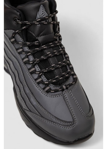 Серые демисезонные кроссовки мужские зимние на меху Ager 248RCX619