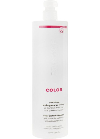 Шампунь для збереження кольору фарбованого волосся Color Protect Shampoo 1000ml (744828-82707) Coiffance Professionnel (368611697)