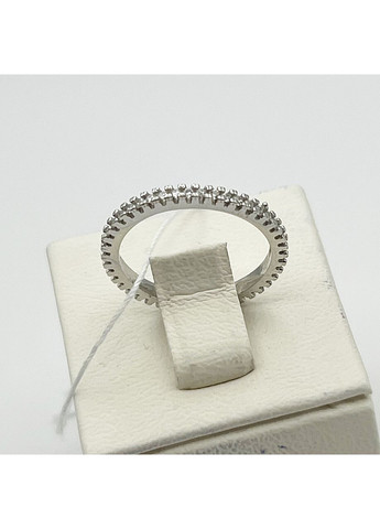 Кольцо серебряное с кубическим цирконием "Дорожка" 15,5 1,4 г No Brand (370142552)