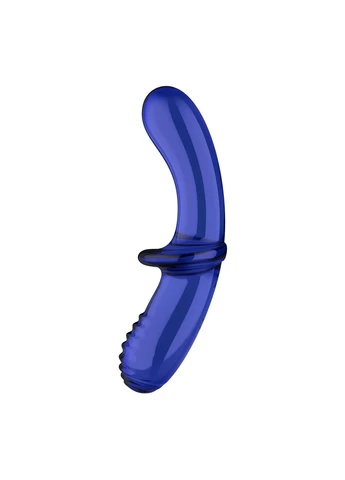 Двосторонній скляний ділдо Double Crystal Light blueSatisfyer 16848 Satisfyer (388638668)