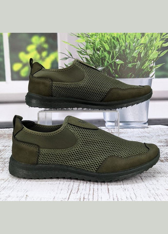 Хакі Літні кросівки чоловічі текстильні сітка Dago