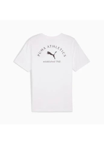 Біла футболка class graphic white 688219-02 Puma