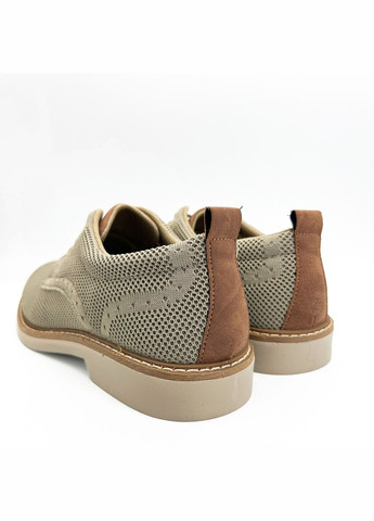 Темно-бежевые туфли (р) текстиль 0-2-2-750510 Imac на шнурках