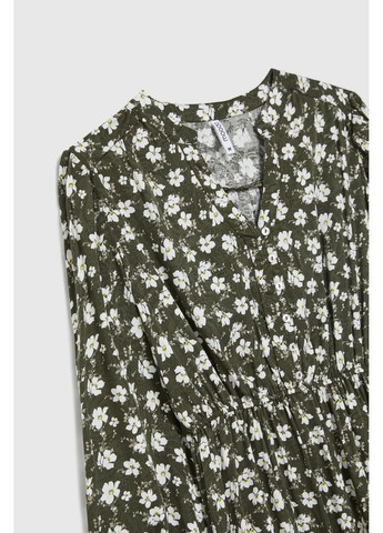 Оливкова сукня Moodo