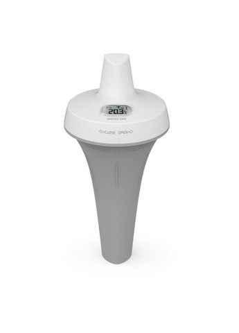 Метеостанція для басейну, внутр/зовні вимірювання, AAx2+AAx2, темп-ра, чорний Sencor (360394878)