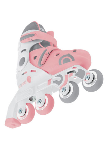 Роликовые коньки Learning Skates 2 в 1, р.26-29, пастельно-розовый () Globber 780-210 (328261199)