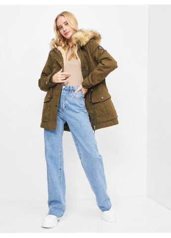 Оливкова (хакі) куртка зима,хакі,pimkie No Brand