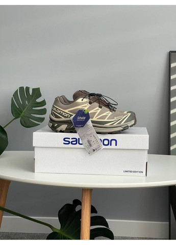 Кросівки жіночі і чоловічі Salomon XT-6 Gore-Tex Brown | Саломон ХТ-6 коричневі No Brand коричневі демісезони (361312677)