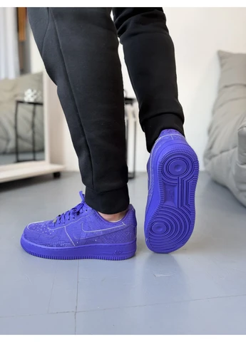 КРОСІВКИ ЖІНОЧІ NIKE KOBE BRYANT X AIR FORCE 1 LOW COURT PURPLE 8/24 НАЙК АІР ФОРС ФІОЛЕТОВІ No Brand фіолетові демісезони (391019446)