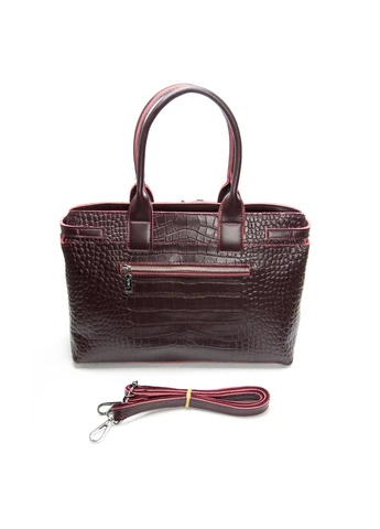 Сумка Женская Классическая кожа 00108 bordo Fashion (394721968)