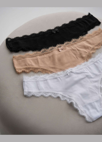 Комплект жіночих трусиків-стрінгів 5 шт Nicoletta (340462231)