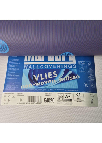 Виниловые обои 0.53 × 10.05 м 4 Woman 54026, фиолетовые однотонные для спальни, гостиной, кабинета MARBURG (361205076)