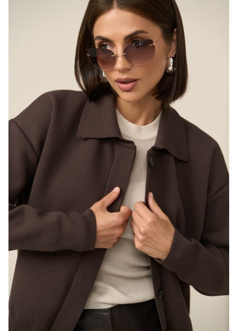 Черный женский жакет 2889 черный шоколад Triko Bakh -