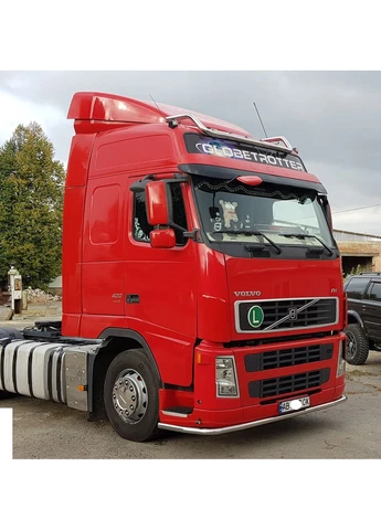 Защита переднего бампера (ос одинарный) 2002-2012 Volvo FH (398175397)