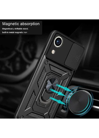 Ударопрочный чехол Camshield Serge Ring для Samsung Galaxy A03 Core Epik (294843696)