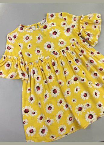 Жёлтое сукня Mevis (268212064)
