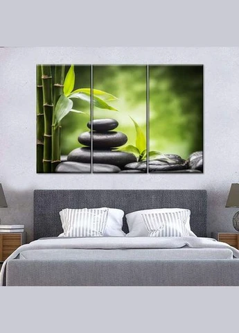 Модульная картина из трех частей Таинство камней 78x48 см (M3_M_102) Art Studio Shop (379846849)