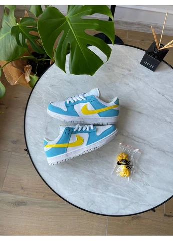 Кросівки жіночі Nike Dunk Low Next Nature GS 'Homer' | Найк сб Данк низькі блакитні No Brand блакитні демісезони (353872815)