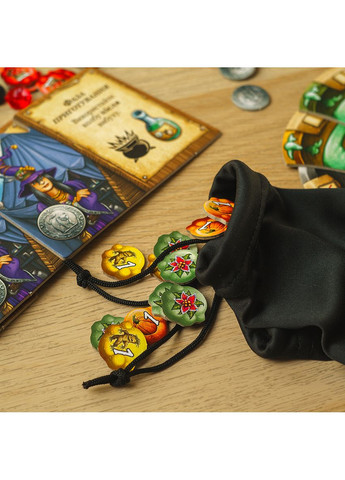 Настольная игра Проходимцы Кведлинбурга. Ведьмы-травницы (The Herb Witches) Yellow Box (371914024)