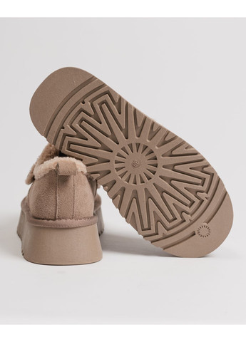 Черевики на липучці візон замша вовна ALLSY (362093092)