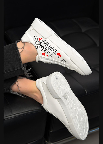 Кросівки жіночі білого кольору Let's Shop білі демісезони (321517301)